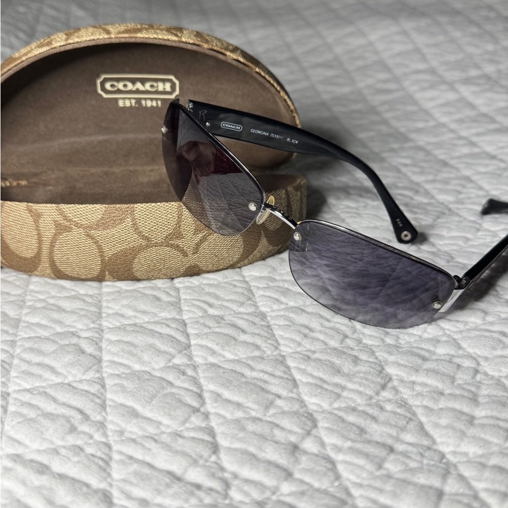 Coach Sunglasses with hard carrying case